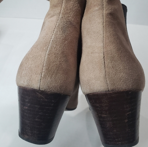 Office London Pointed Toe Suede Ankle Booties Size 39 - Picture 7 of 14